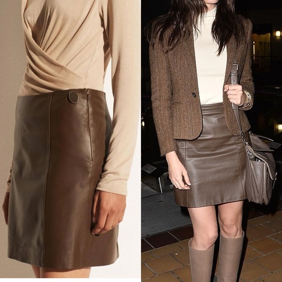 Vince Dresses & Skirts - NEW Vince Leather Miniskirt Olivewood
Length:Mini
Style:High Waisted